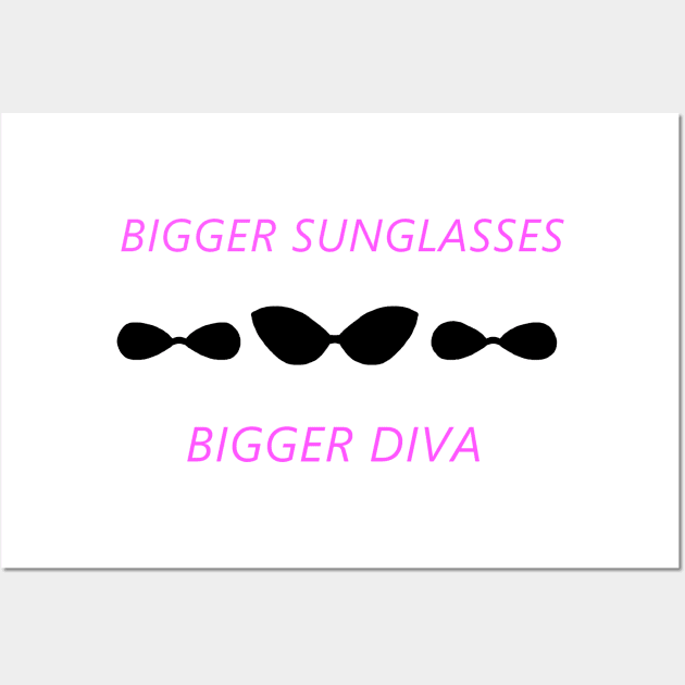 Bigger Diva Wall Art by Pink_lil_Ghost